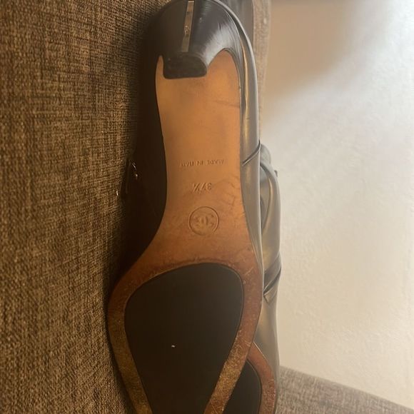 Authentic Chanel Equestrian Ankle Boot-Black size 7